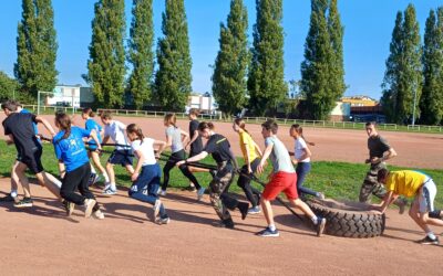 Notre classe Défense a participé au lancement des journées Sports Armées-jeunesse