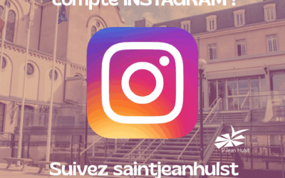 Abonnez-vous à notre nouveau compte Instagram !