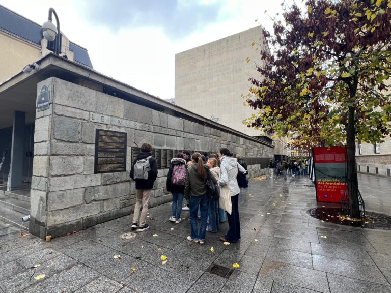 Visite du Mémorial de la Shoah pour des élèves de 1ère