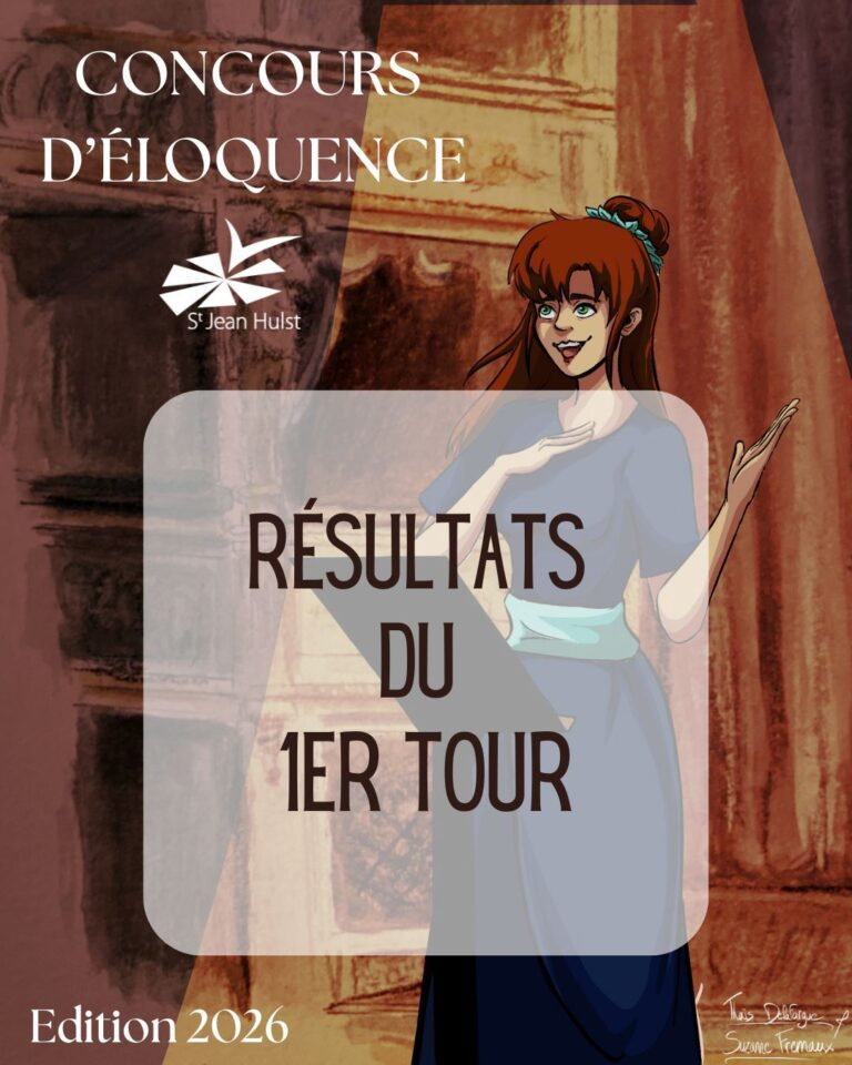 Concours d’Eloquence : résultats du 1er tour