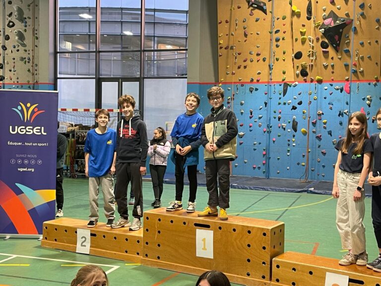 Championnat départemental d’escalade