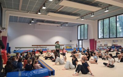 Temps fort entre la Classe GYM et les CE1 R