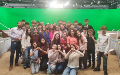 La classe Gym sur le plateau de l&rsquo;émission sport STADE 2