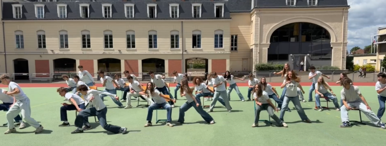 Réalisation artistique de la classe sport 210