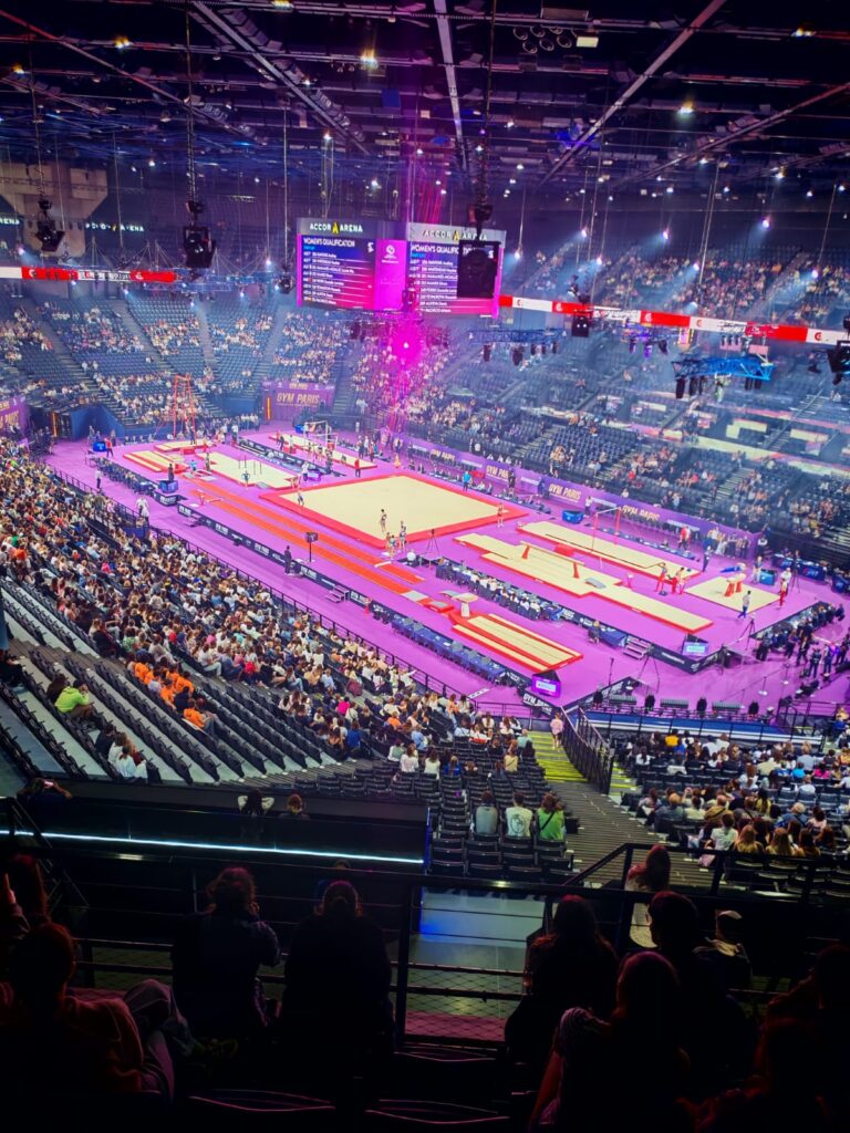 La classe sport aux Internationaux de France de Gymnastique